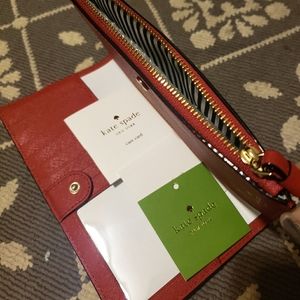 kate spade red wallet